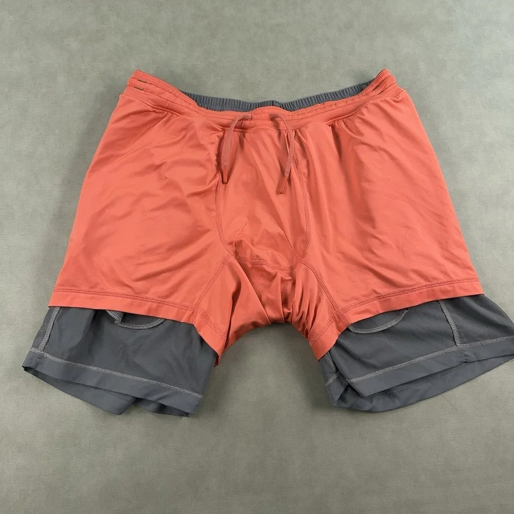 Birddogs Shorts Mens Large Gray Boom Classic Lined 7